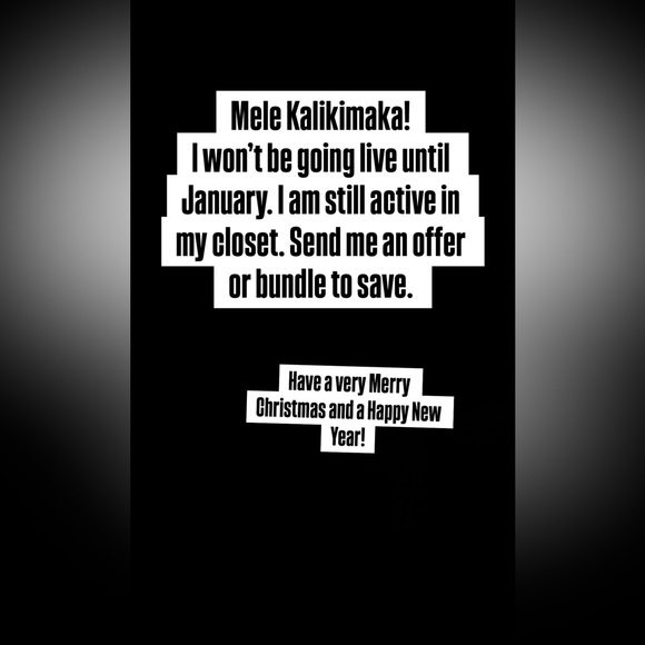 Accessories - Have a very Merry Christmas! See you all in 2026!